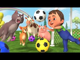 Baby Learn Rainbow Color Song with  Farm Animals - Rainbow Colour Song - Learn Colours with Rainbow
