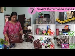 7 Useful Homemaking Hacks-Space & Money Saving Organization Ideas-Home & Kitchen Organization Ideas