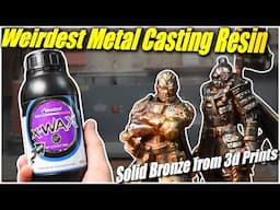 The WEIRDEST Investment Casting Resin | Bluecast X-Wax