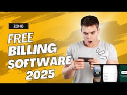 Lifetime Free Billing Software Zoho | Live Demo of Blutooth Thermal Printer