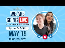 Create Bold, Bright, and Beautiful Cards LIVE with Aditi and Lydia!
