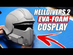 Helldivers 2 Cosplay made entirely out of EVA Foam