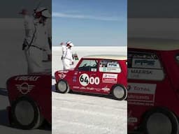Mini Cooper S at Bonneville Salt Flats Project 64