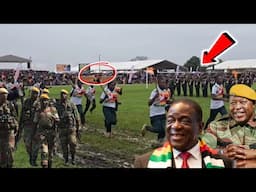 Watch🥵Video Mnangagwa Sabotaged Inkomo Barrack Army today in Gokwe independence🔥🇿🇼