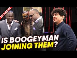 The Boogeyman crashes a Hurt Syndicate interview