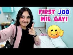 FIRST JOB MIL GAYI | Family Vlog | Aayu and Pihu Show