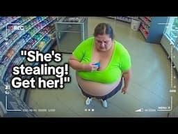 Shoplifter Does the Unthinkable to Avoid Arrest