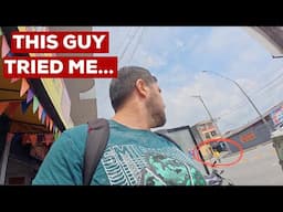 Accidentally Walking Through the MOST Dangerous Part of Armenia Colombia... 🇨🇴