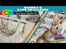 #kendrascardchallenge18 with @craftycritta Three more 5x7 cards
