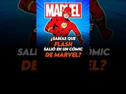 🛑¿Sabías qué FLASH SALIÓ en un COMIC DE MARVEL?🛑 #marvel #dccomics #flash #barryallen