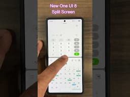 New Split Screen Mode for Samsung ONE UI 8.0!