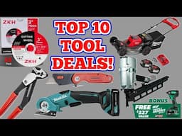 10 AMAZING Tool Deals In 10 Minutes!