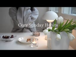 Sunday Habits | Slow Down and Recharge | Slow Nordic Living | silent vlog