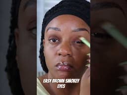 A Easy Smokey Brown Eye Look That’s Great For Beginners!!