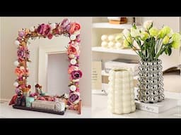 New Dollar Tree DIY's High End Home Decor Project Ideas