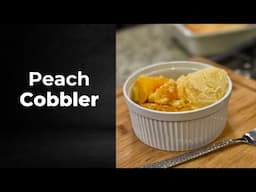 Peach Cobbler Recipe