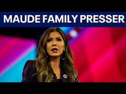 Press Conference: Kristi Noem on charges dropped for Maude Family accused of farming on federal land