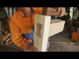 Amazing Woodworking Japanese Joinery Skills, Simple Wood Joints That You Can Try