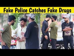 Fake Police Catches Fake Drugs || 😂Funniest Reactions by Sharik Shah and Iqbal Malik