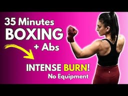 BEASTMODE! 8 Rounds Shadow Boxing (+Abs) Workout//SYLVIA NASSER