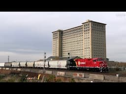 CPKC in Detroit with Brand New Painted CPKC GE's