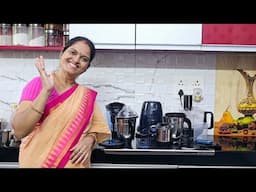 చిటికెలో వంట కోసం🤩😱ఈసారి offer లో కొన్న కొత్త stove🥳అలాగే ఎన్నో attachments ఉన్న food processor👌best