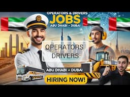Operators and Bus Drivers Jobs in Abu Dhabi and Dubai UAE 🇦🇪 | Foughty1