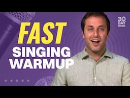 QUICK vocal warm ups for beginner singers