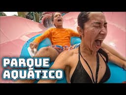 Dia de PARQUE AQUÁTICO nos Estados Unidos - Família Brancoala
