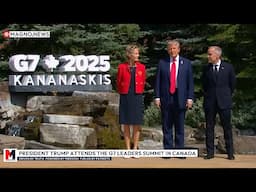 🇺🇸 President Trump Officially Welcomed at G7 Summit in Kananaskis, Alberta, Canada [LIVE]