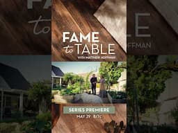 Iconic chefs. Famous dishes. One very hungry host. Fame to Table premieres 5/29 at 8/7c!