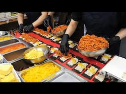 Egg Omelet Mini Kimbap and Korean Snacks Collection