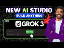 NEW Grok 3 Studio is OUT with BEST features!! (FREE ACCESS)