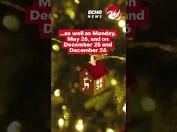 Bank holiday shake-up as Boxing Day changed and extra days added