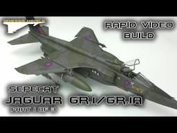 Sepecat Jaguar GR.1/GR.1A : Rapid Video Build : Airfix : 1/48 Scale Model : Part 1 of 3