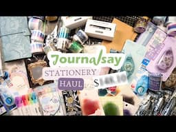 Journalsay Stickers, Washi & Pens HAUL ✨ Amorphous Blob Edition