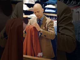 The Secret Behind Spalla Camicia: Wrinkled for a Reason 👔🇮🇹 #shorts