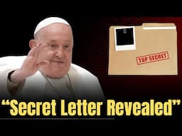 Pope Francis Letter to World Finally Revealed, And It's Not Good.