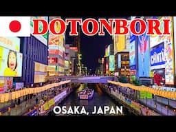 Dotonbori, Osaka, JAPAN at Night