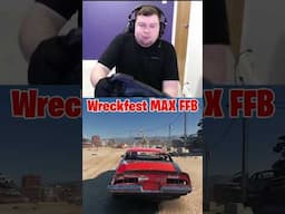 MAX Force Feedback on Wreckfest 2 using a MOZA R16 Wheel #shorts #gaming
