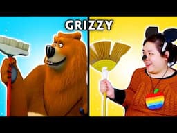 GRIZZY SHOOT-OUT | BEST Grizzy & Les Lemmings Funny Animated Parody | Woa Parody