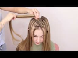Simple Edgy Mohawk Braid With Just Elastics!