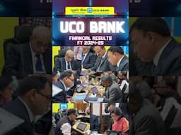 Financial Results 2024–25 | UCO Bank Press & Investor Meet