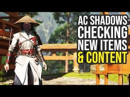 Assassin's Creed Shadows Weekly Reset - New Items & Content (AC Shadows Weekly Reset)