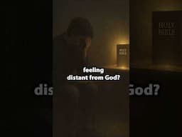 Feeling Distant from God? watch this #jesus #jesuschrist #christianfaith