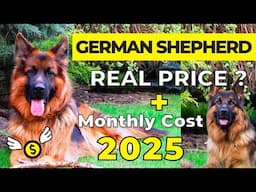 German Shepherd Price In India 2025 | Monthly Cost ? Benefits? Problems?