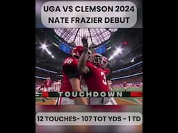 Nate Frazier showed out in his debut!