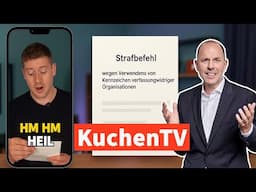 KuchenTV: "Absurder" Strafbefehl wegen Nazi-Parole! DAS droht ihm jetzt | Anwalt Christian Solmecke