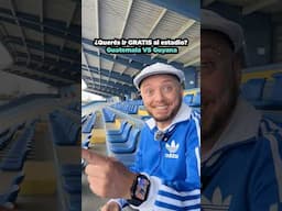¡GRATIS AL ESTADIO GUATEMALA Copa Oro!