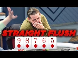 Genuinely Shocking Straight Flushes